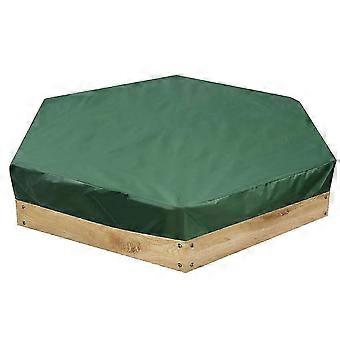 210d Oxford Cloth Hexagonal Sand Pit Cover Dust-proof Waterproof Bunker Outdoor Garden Children Toy Sandpit Pool Sandbox Cover