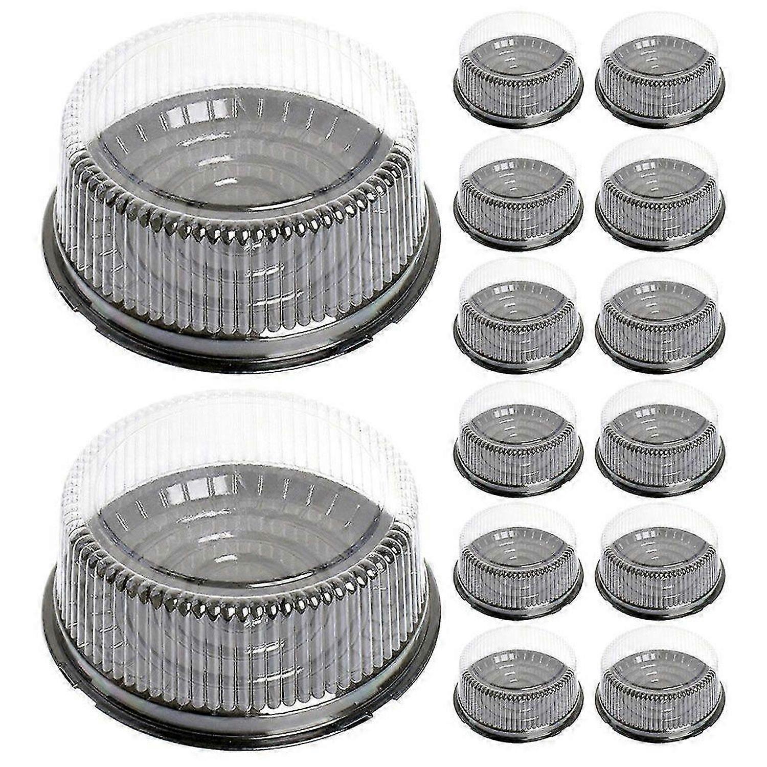 20Pcs Cake Boxes Cake Containers Bakery Cake Box Portable Cake Case Cake Box