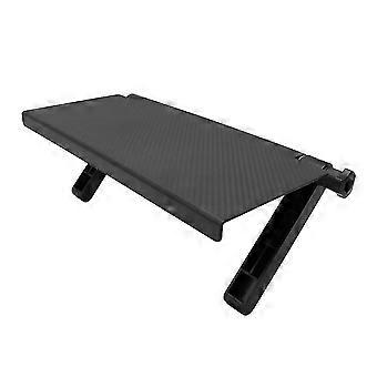 Tv Caddy Ajustável Tv Armazenamento de tela Caddy Bracket Prateleira de tela do computador