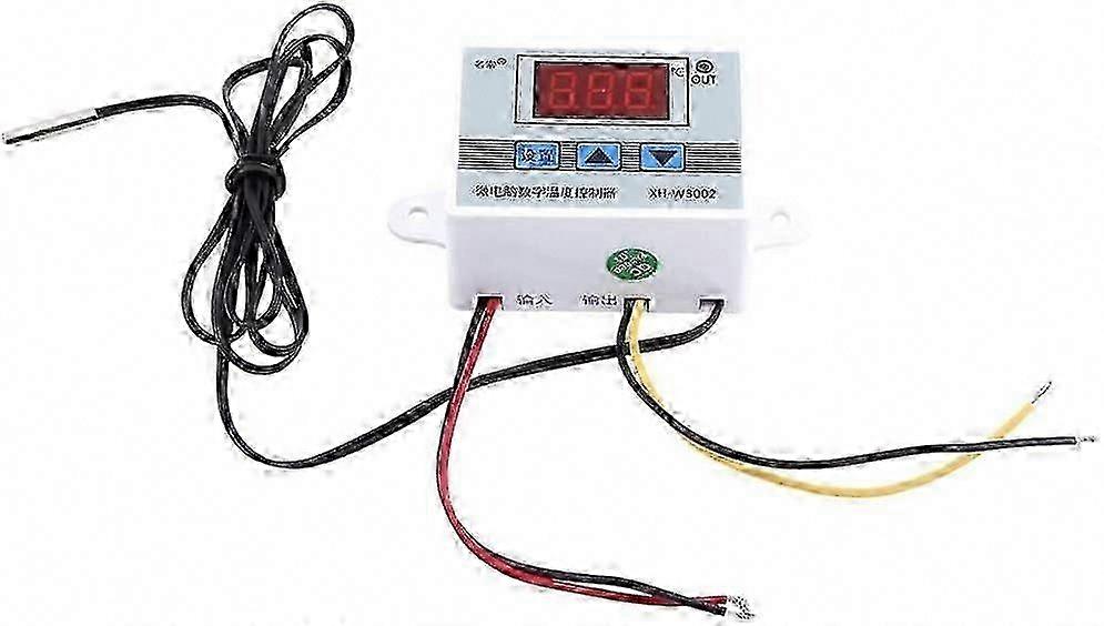 1Pcs Digital Temperature Controller Thermostat Control Switch with Probe(DC12V)