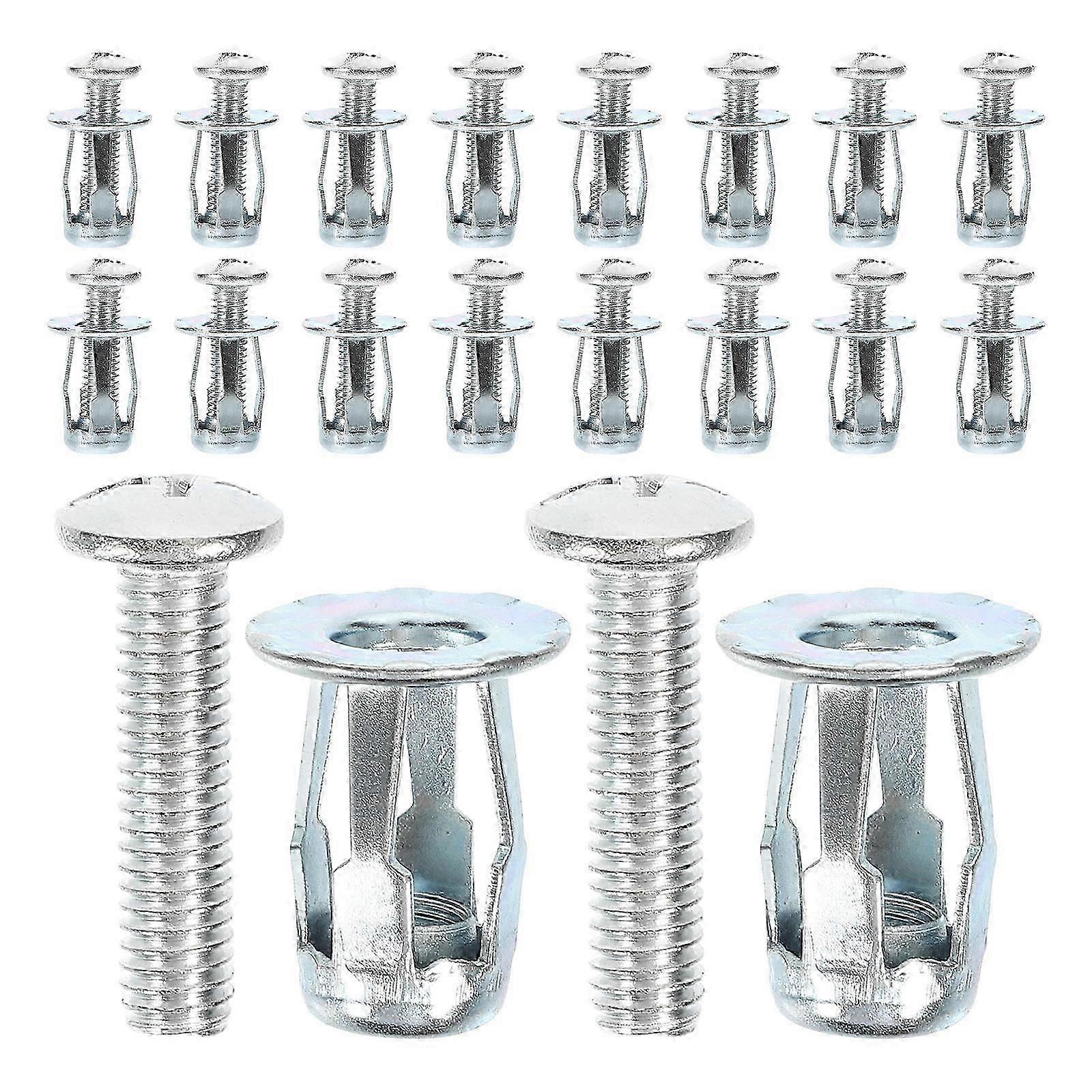 Internal Thread Nut Kit Threaded Inserts Assortment Stability Assembly Needs Galvanized Carbon 25Sets