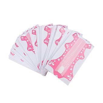 50/100 stuks Nagel Vorm Duidelijke Schaal Bloemenprint Extra Lang Voldoende Hoeveelheid DIY Dikke Nagel Uitbreidingen Papier Houder Tool Schoonheidssalon Nail Art Accessor