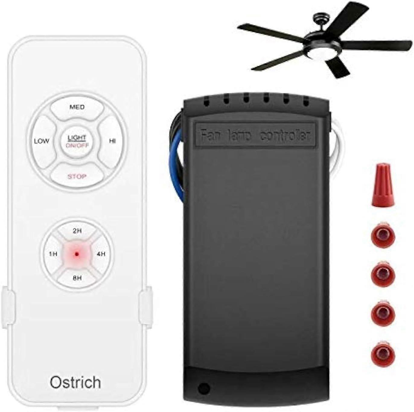 Ceiling Fan Remote Control Kit  Timing Wireless Remote Control