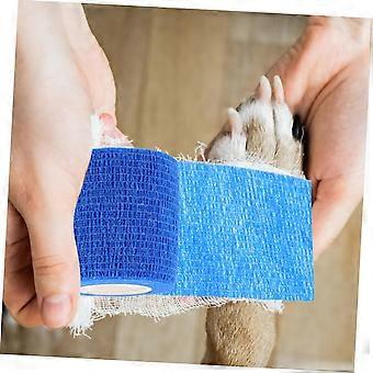 6-Pack Self-Adhesive Elastic Pet Finger Bandages, 5cm, for Paw Protection and First Aid