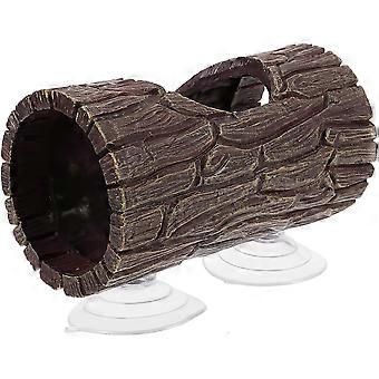 Sugekoppdekorasjon Tre Reptilly Tank Ornament for Lizard Innhegning Dekor