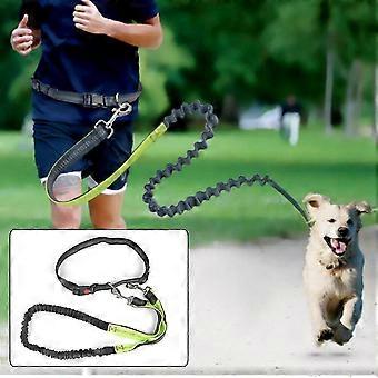 Justerbar Jogging Leash Walking Leash Dog Leash Vandring Bånd Vandring Bånd Med Waist Belt