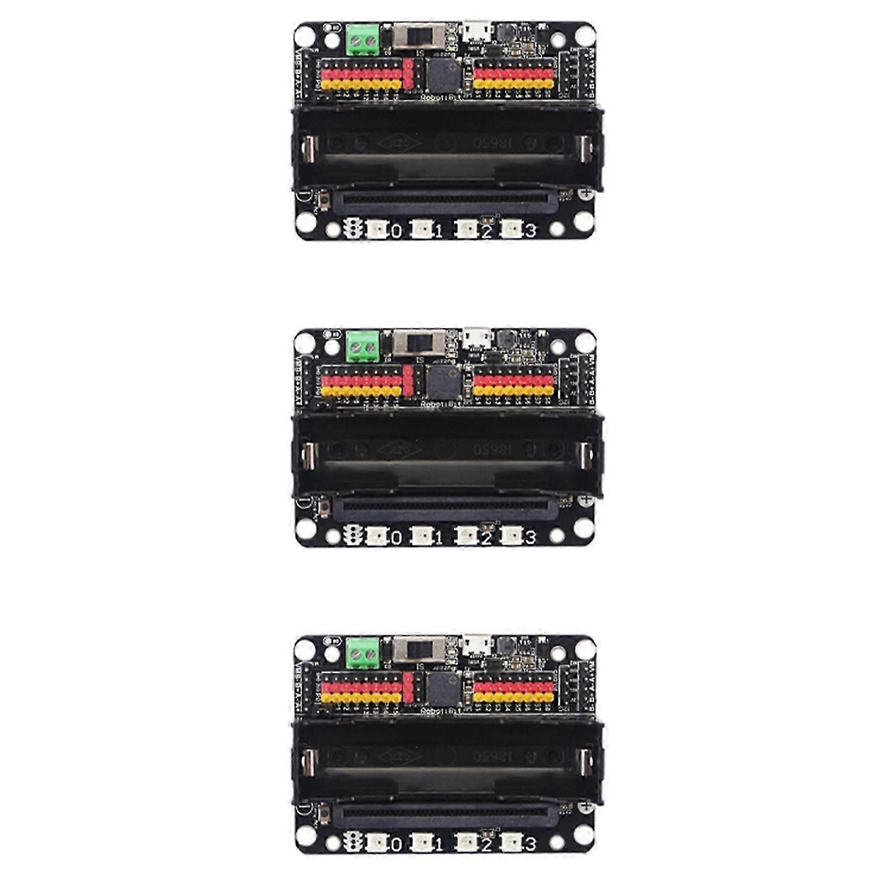 3X Micro: Bit Expansion Board Robotbit V2.0 Supports Makecode Offline Programming for Micro:Bit Extension Board Robotbit