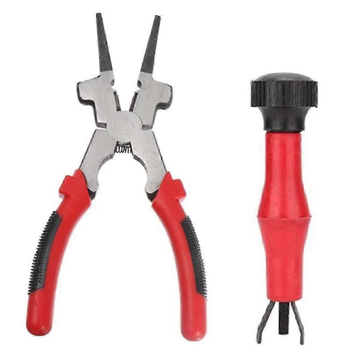 Alicate de Solda MIG, Alicate de Solda MIG Multifuncional de Aço Carbono 8Polegadas com Alça Isolada, Mig