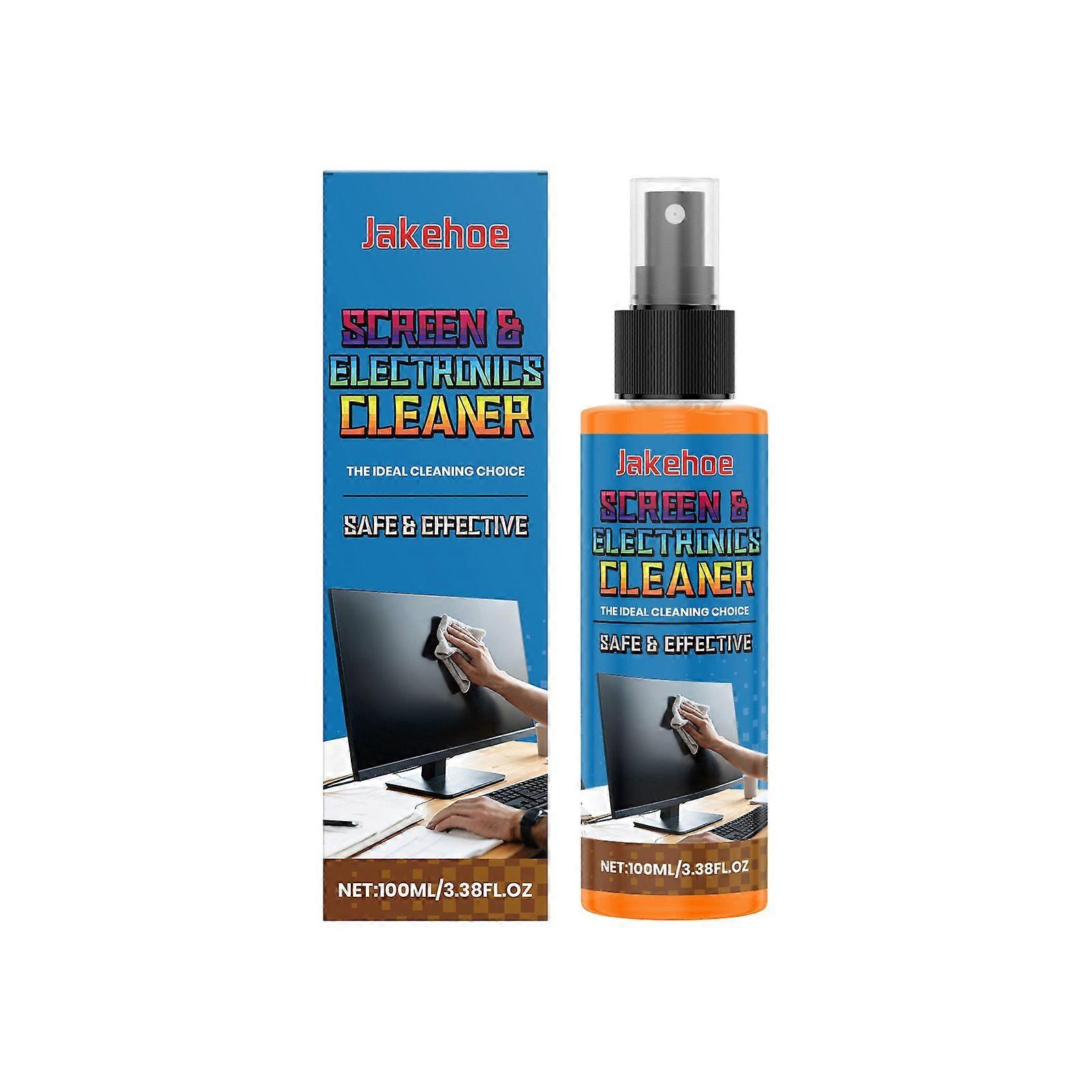 Jakehoe Screen Cleaner Spray For Electronic Device Screens, Suitable For Computers, Tvs, And Multiple Devices