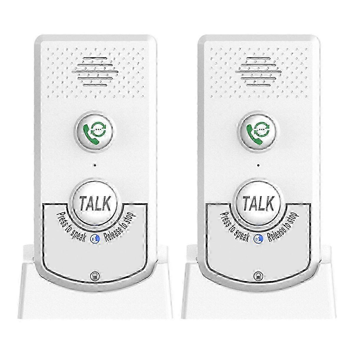 Ultra Long Distance Two-Way Wireless Voice Intercom compatible with Home Use