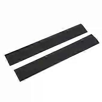 Left & Right Faceplate Cover for PS3 Slim Black Replacement Left & Right Faceplate Cover Shell Case for PS3 Slim Console