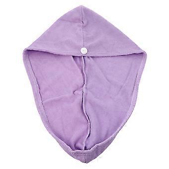 Haar Trocken wrap Schnell trocknendes Bad Mikrofaser Kopf wrap Verdicken Bade Turban