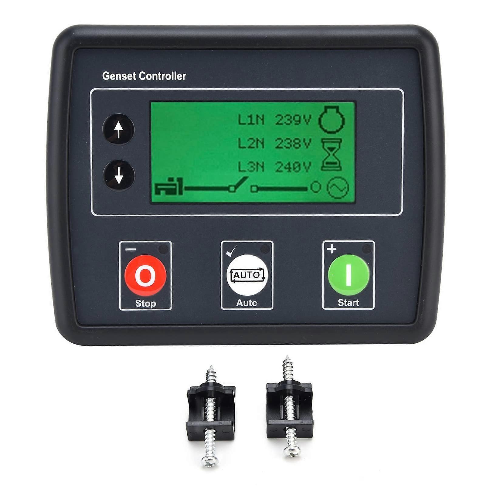 Automatic Generator Controller with LCD Display, 3 Phase Detection and Fast Power Recovery