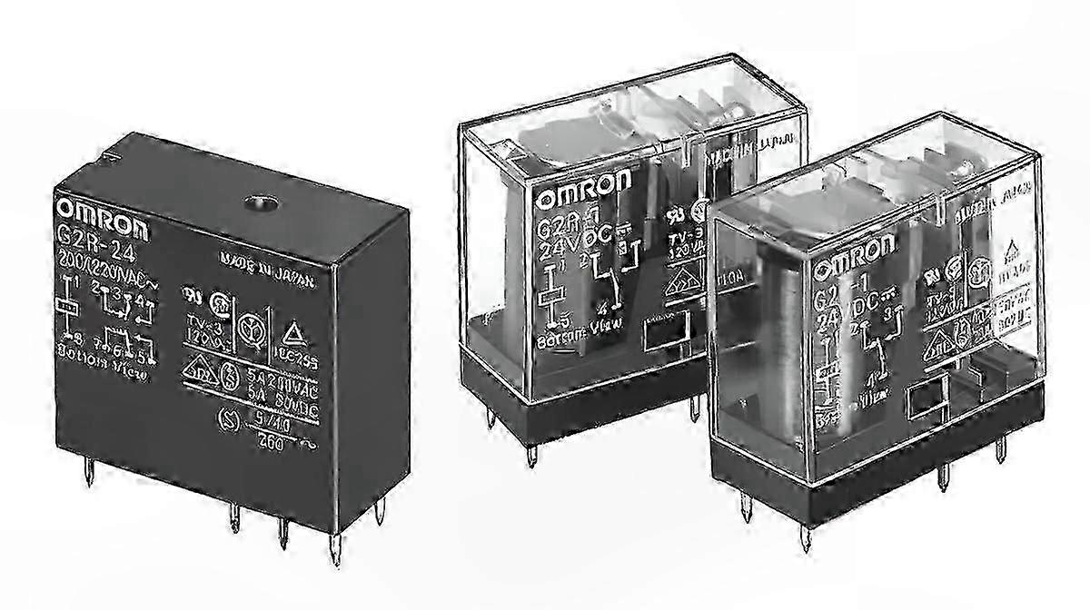 9V AC DPST Relay 5A PCB Mount G2R-2A DC9