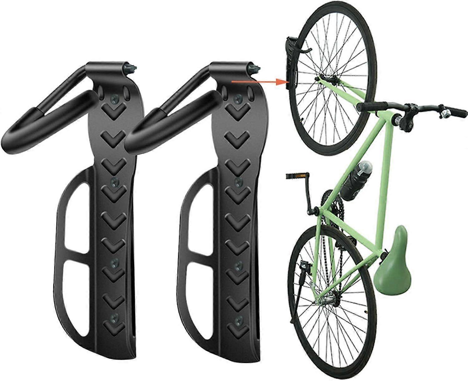 Versatile Heavy-Duty Vertical Bike Hooks