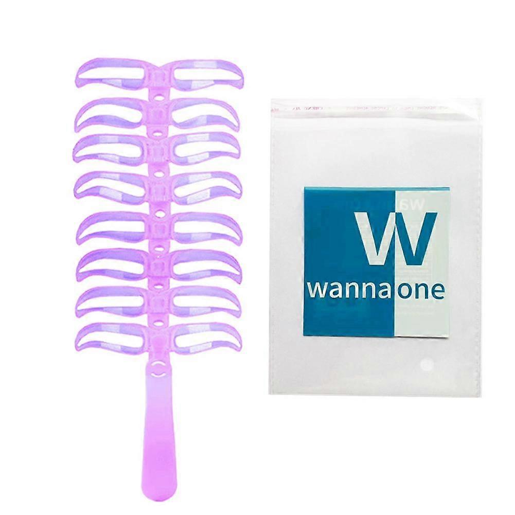 Eyebrow Stencil Kit - Interchangeable Shapes for Easy, Precise Brow Styling