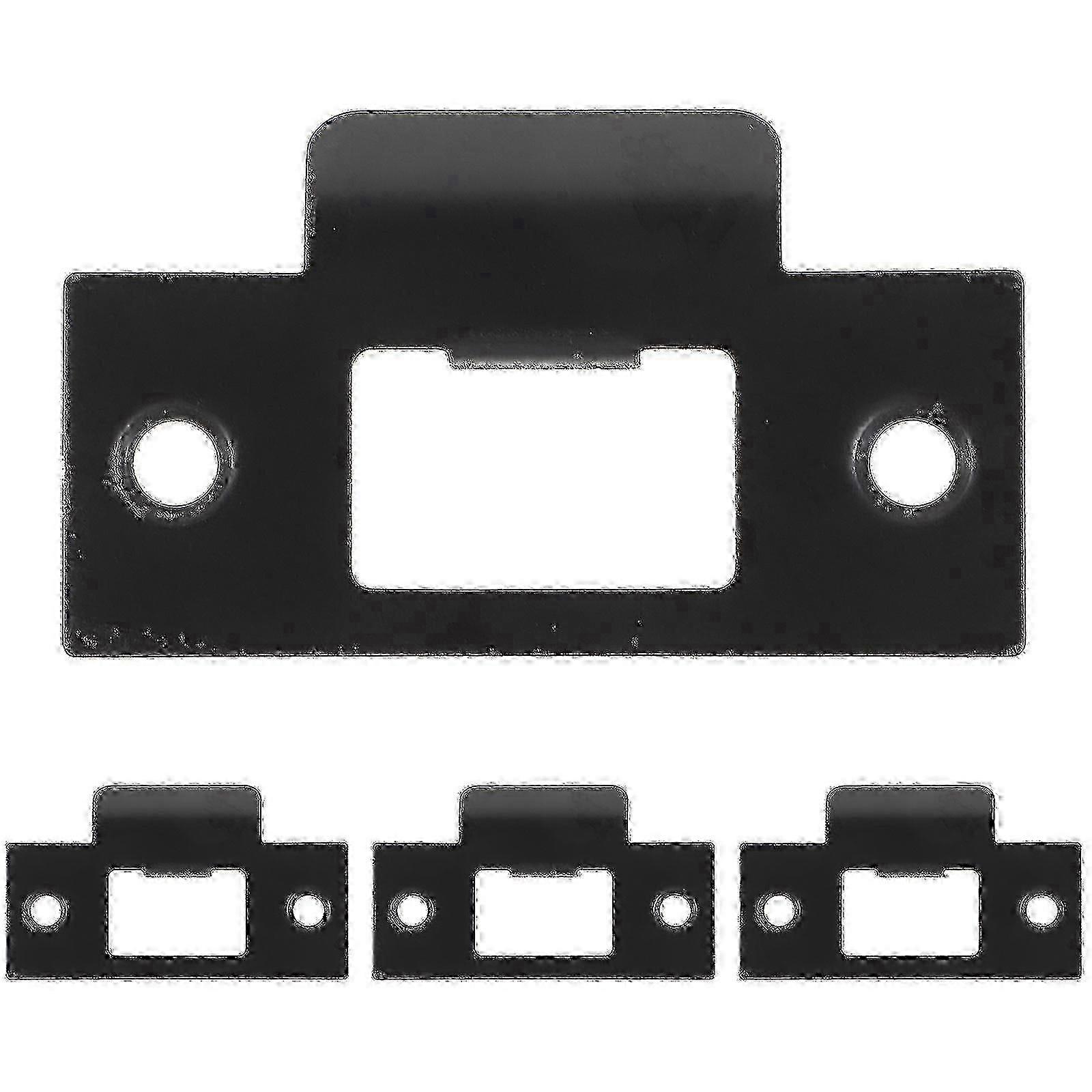 2025 4pcs Deadbolt Strike Plates Latch Door Reinforcement