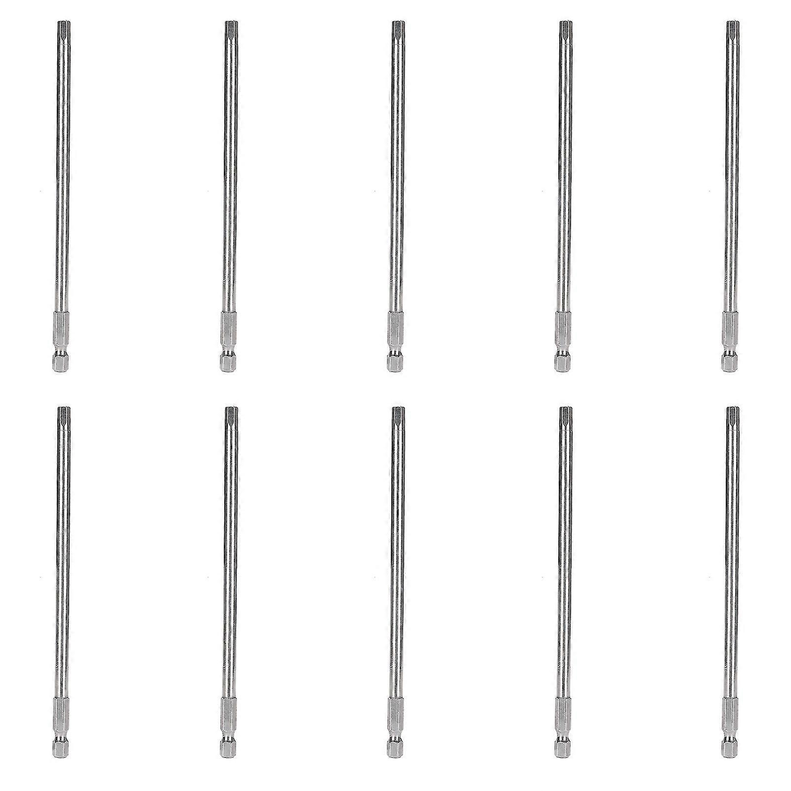 Screwdriver Bit Electric, Hex, Magnetic, Hardened, Hardware Tool