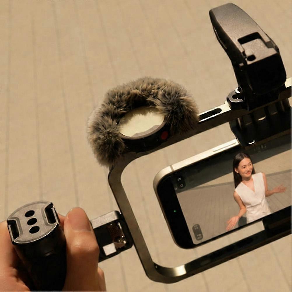 Large Windshield Compatible with Insta360 Mic Pro Wireless Microphone Windproof Cap Accessory
