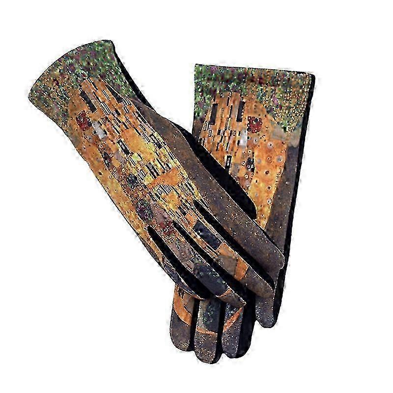 Winter Touchscreen Gloves Women's 24cm Polyester Spandex Windproof Coldproof Ski