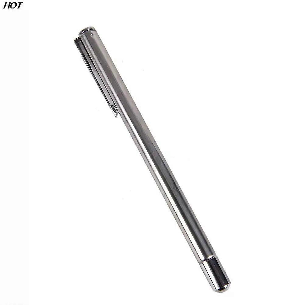 1*Silver Retractable Handheld Classroom Blackboard Whiteboard Teacher Pointer SP Handheld Retractable Presenter Handheld Pointer