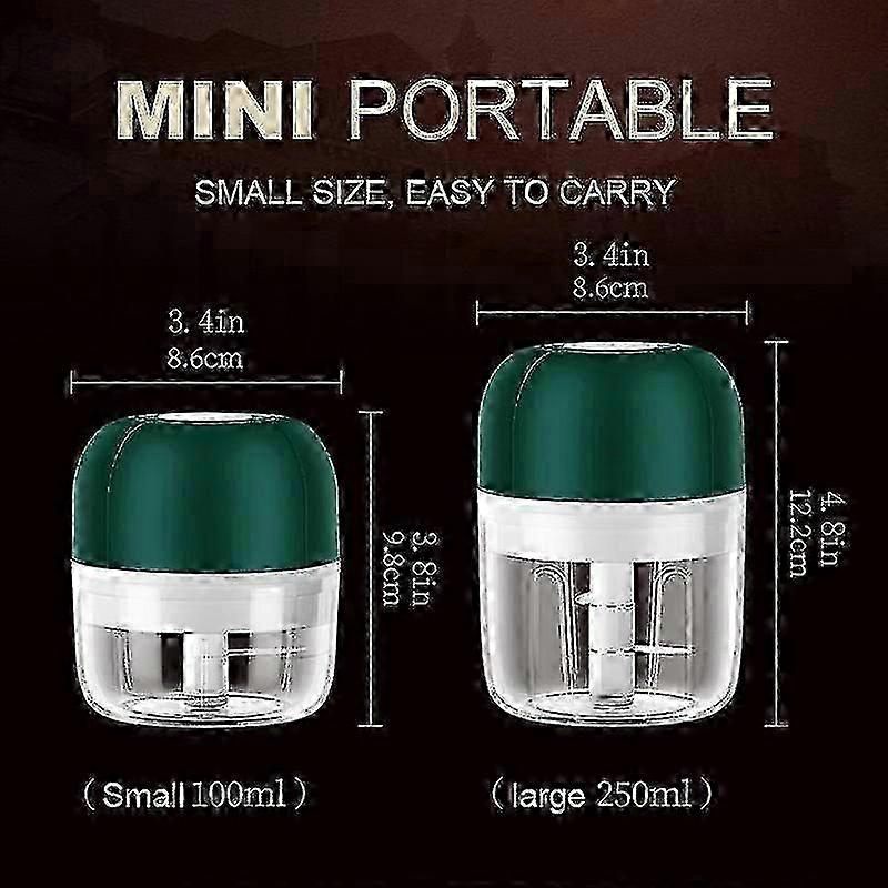 Waterproof Electric Garlic Crusher Compact