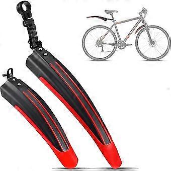 Bike Mudguard Set for Trek Marlin, Thickening Widening Mountain Bike Front and Rear Mud Guard Fenders, Portable Adjustable Mud Guards fit for ooo