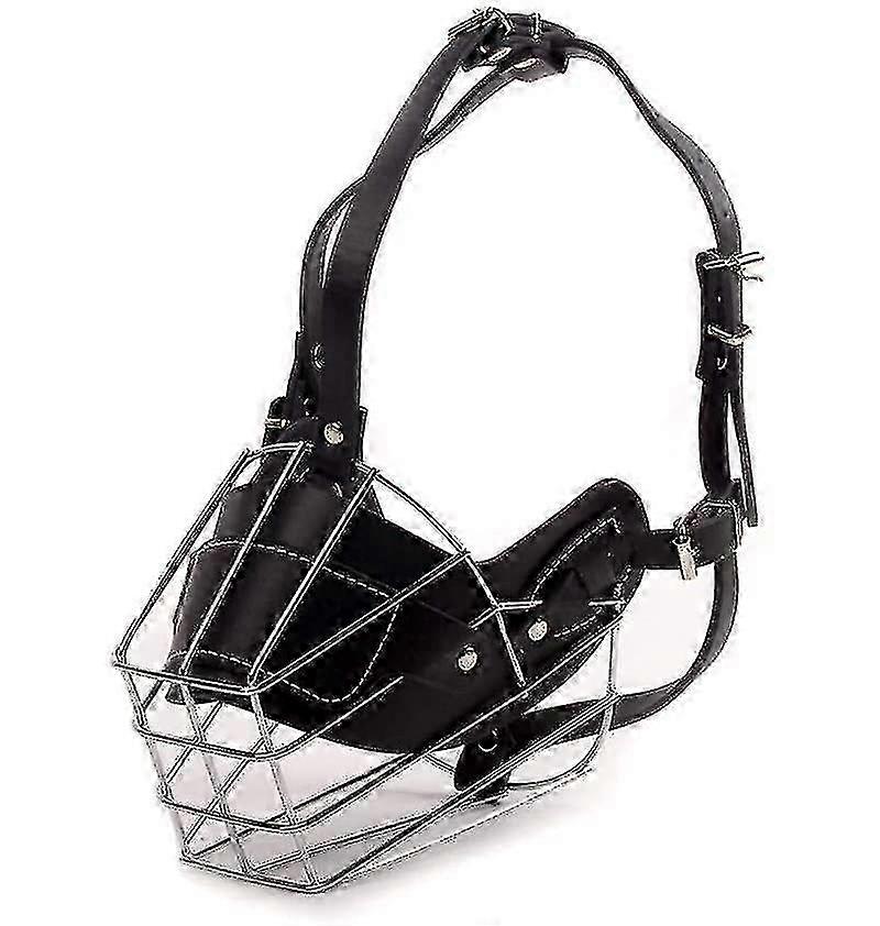 Secure Rustproof Metal Dog Muzzle