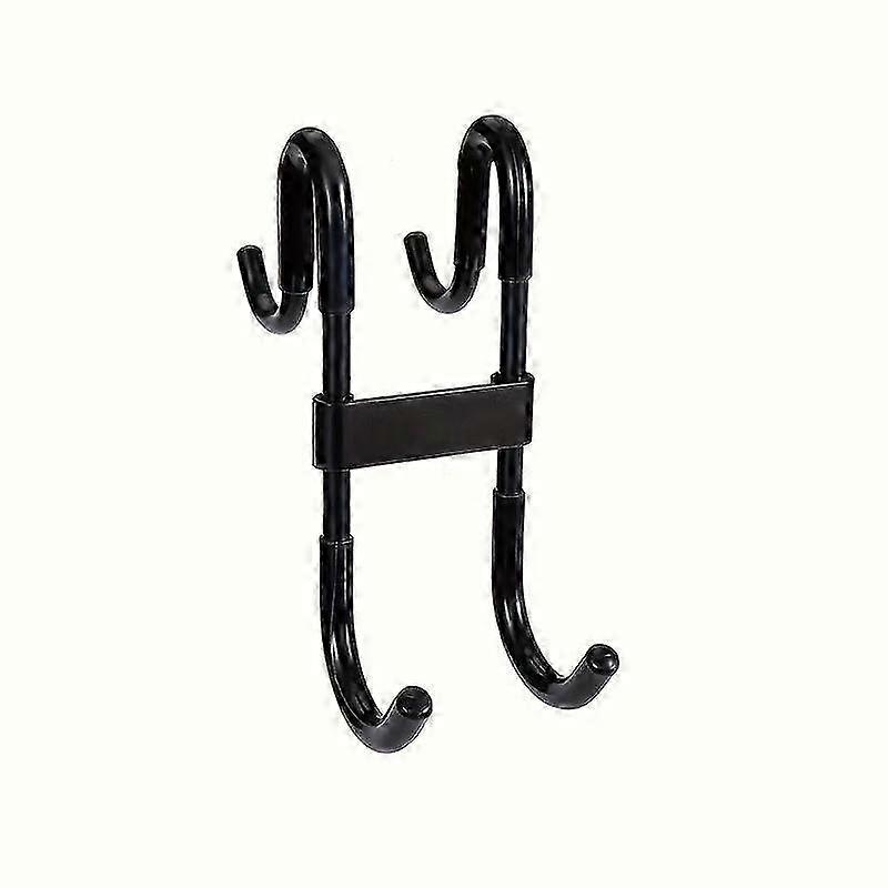 Dark Metal 4-Hook No-Install Hanger