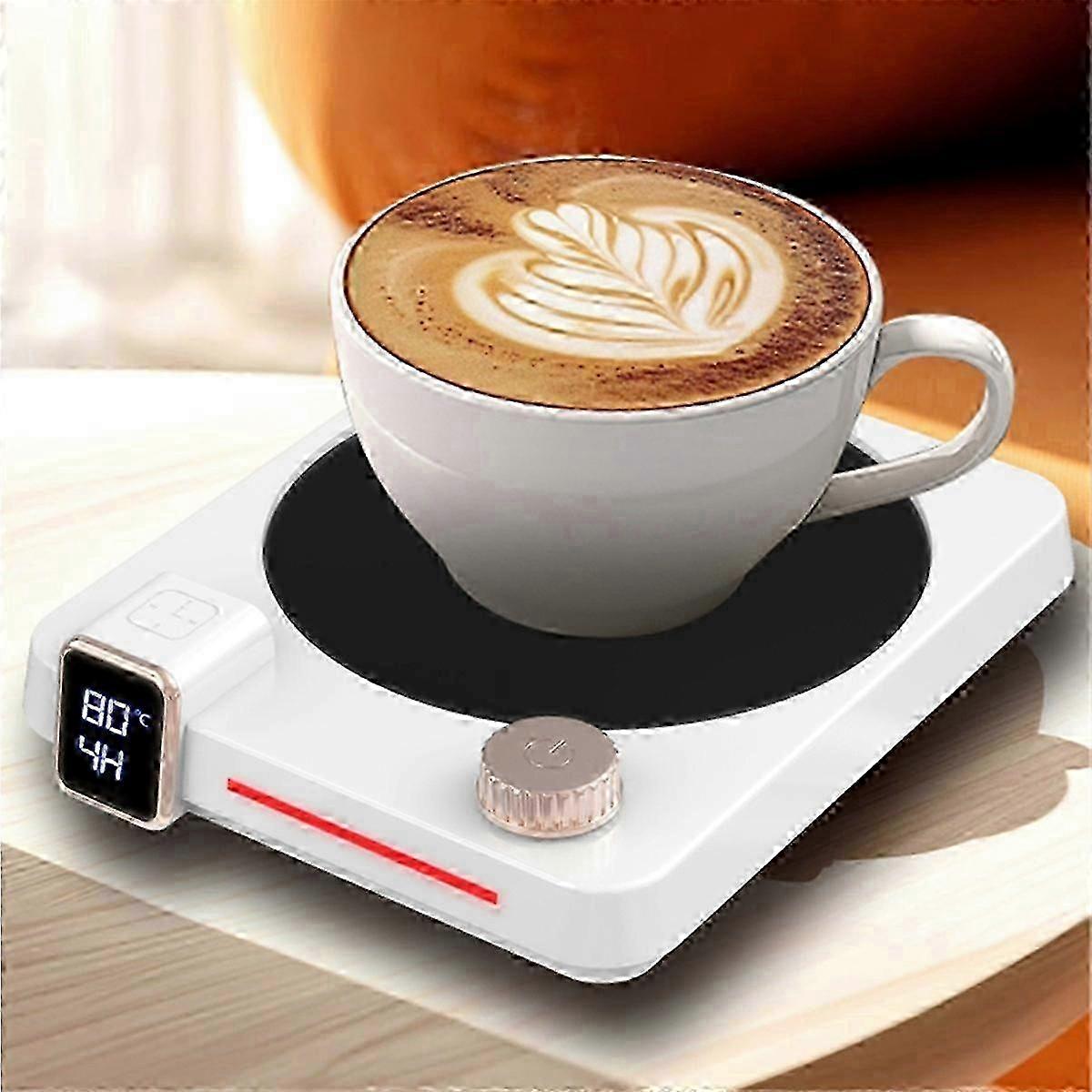 White PC Desk Cup Warmer