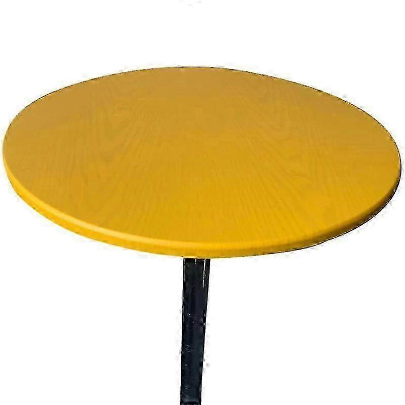 Round 60-130cm Fitted Tablecloth Table Cover Elastic Protector Waterproof