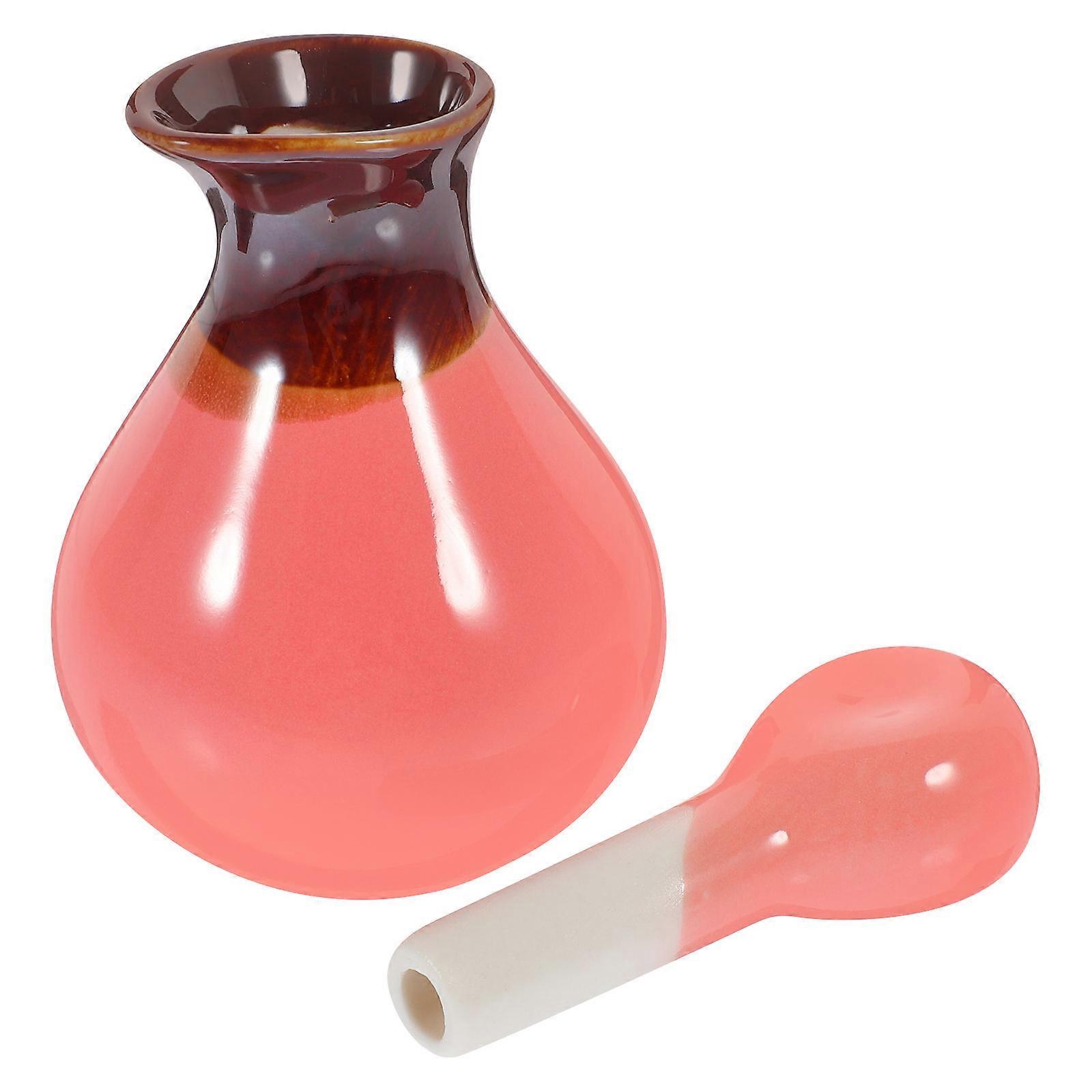 Ceramic Essential Oil Bottle for Storage Use 1Set Refillable