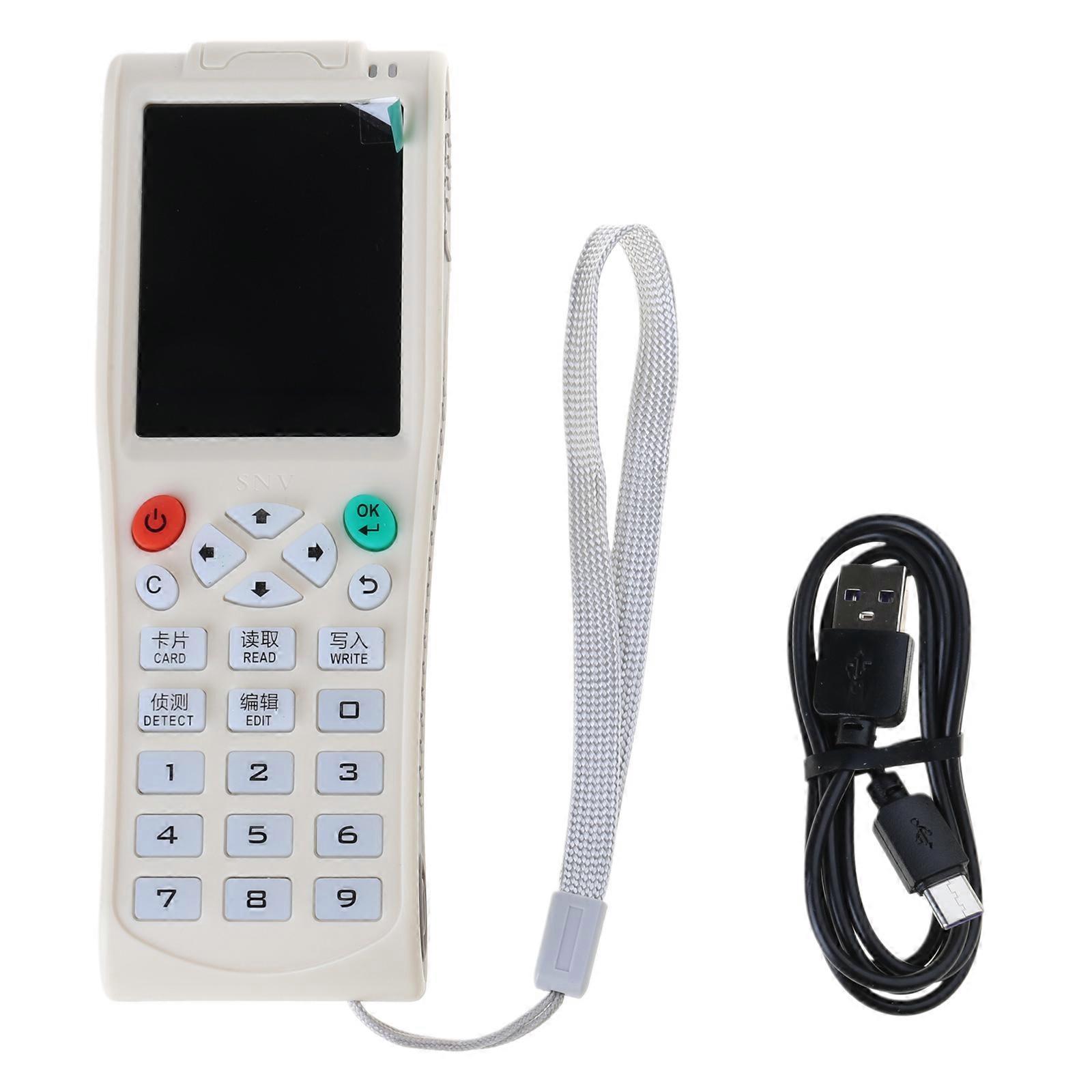 English Version Newest iCopy5 Full Decode Function for Smart Card for Key Machine RFID NFC Copier IC ID Reader Writer Du Multicolor