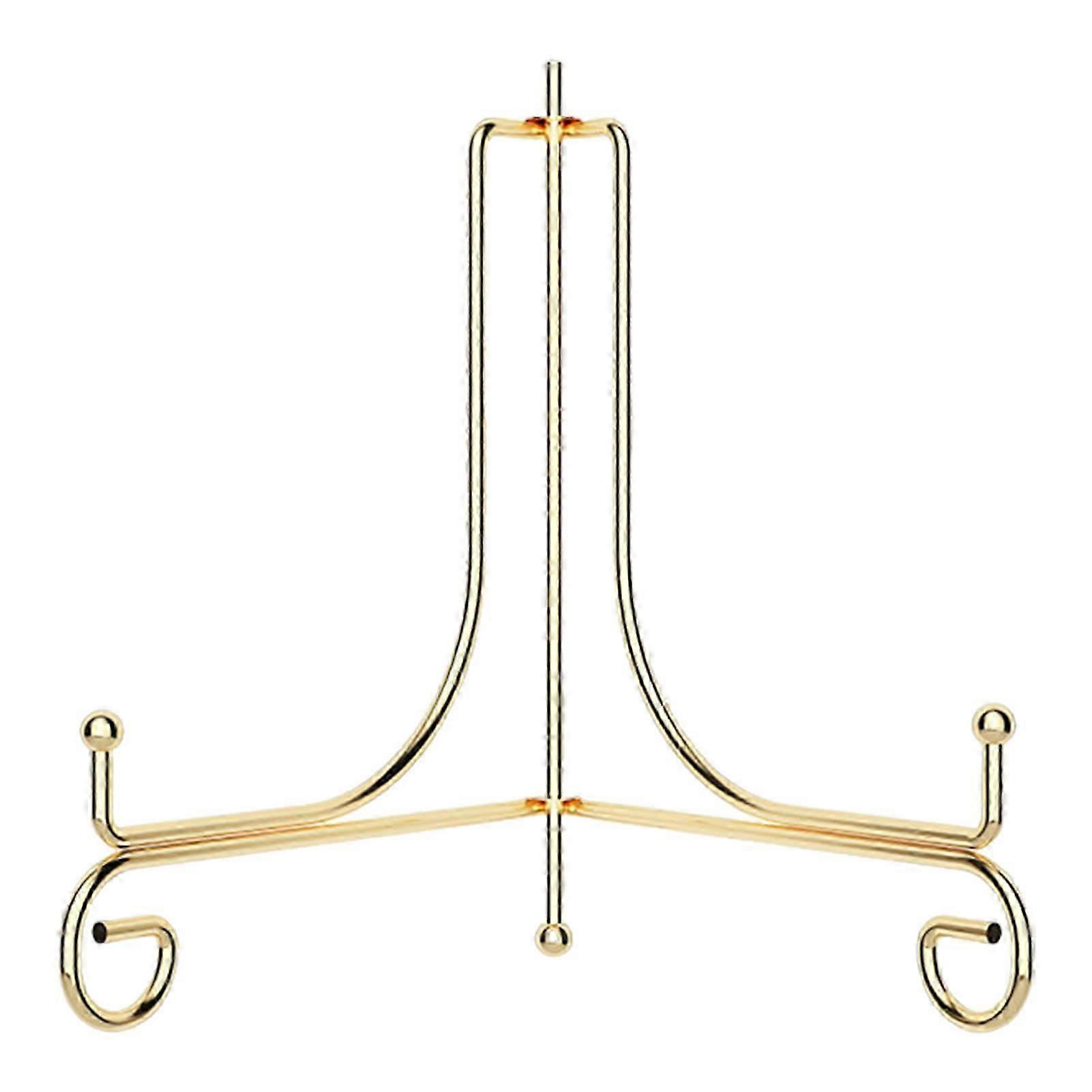 Foldable Gold Plate Display Stand