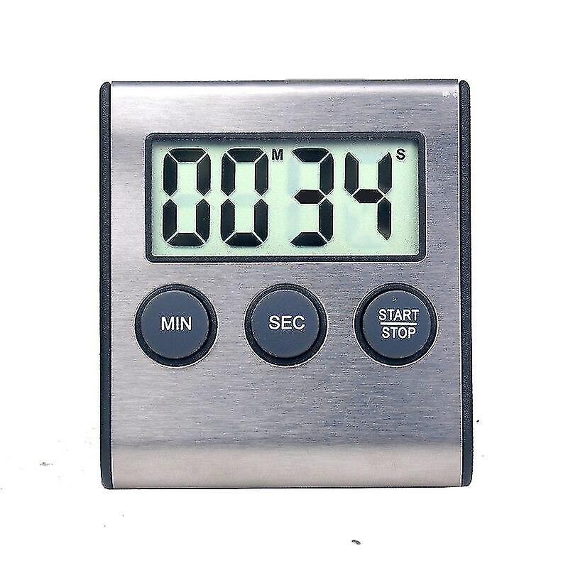 Stainless Steel Timer Kitchen Timer With Magnet Timing Timer|kitchen Timers