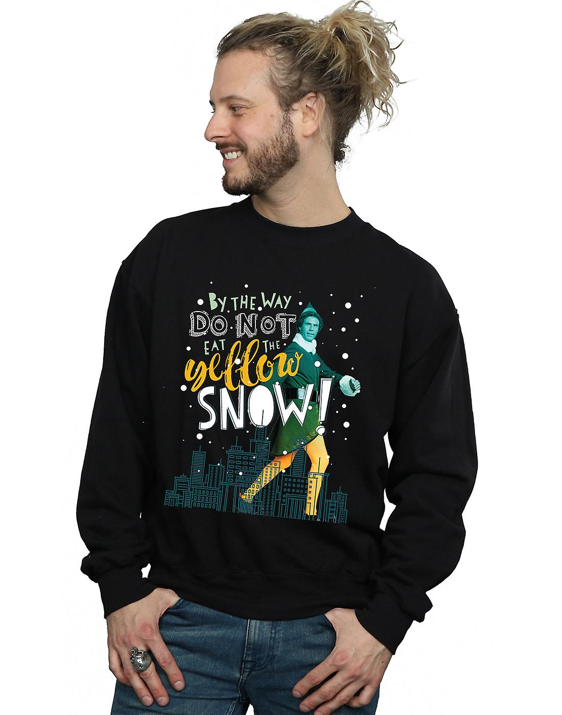 Elf Men's Yellow Snow Sweatshirt