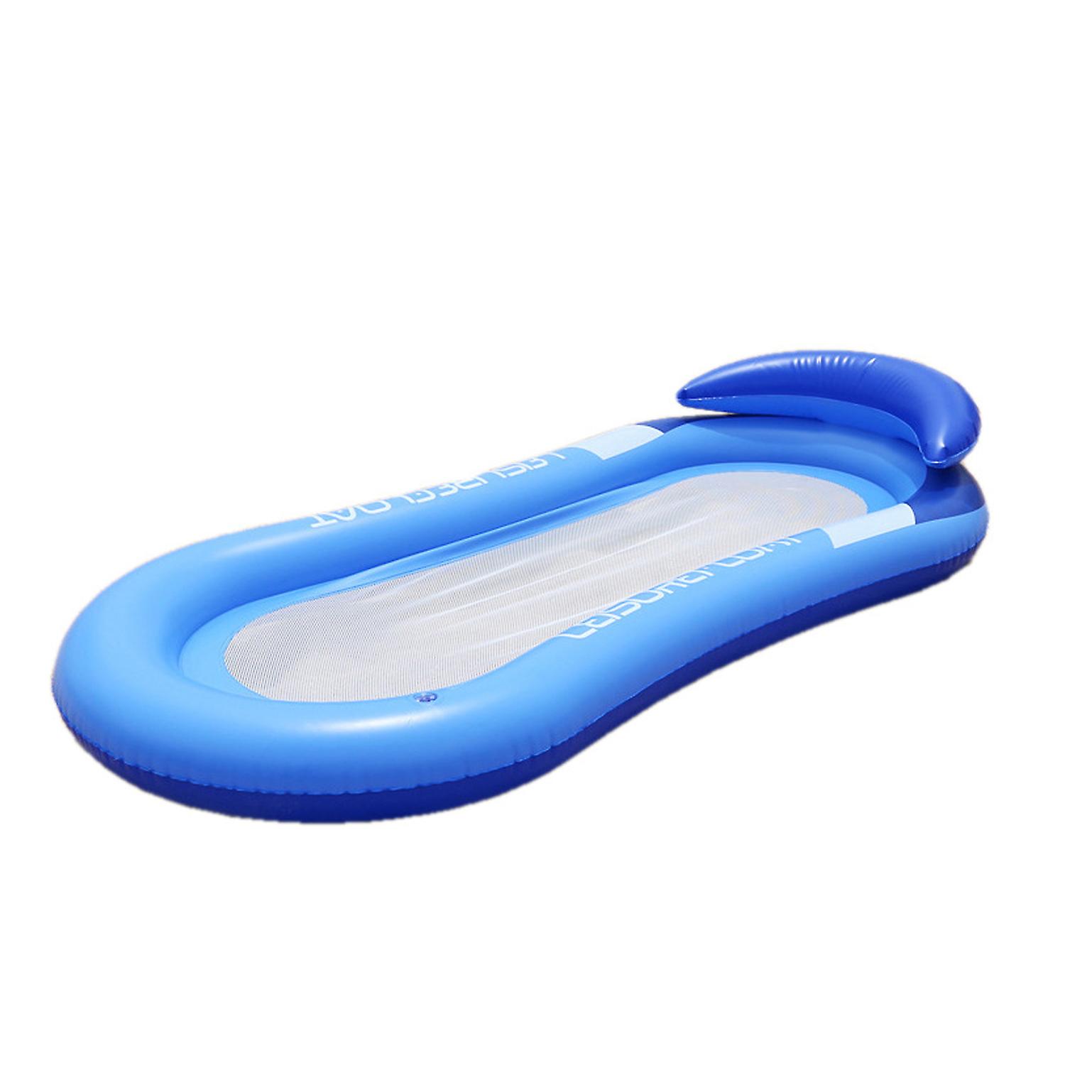 Portable Inflatable Hammock Floatings Bed Folding Swimming Bed