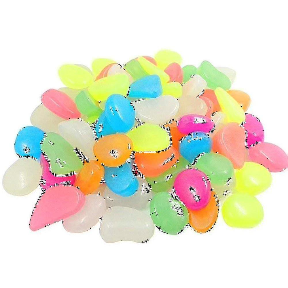 800pcs/300pcs/100pcs Luminous Stones,luminous Pebbles Luminous Pebbles Decorative Stones