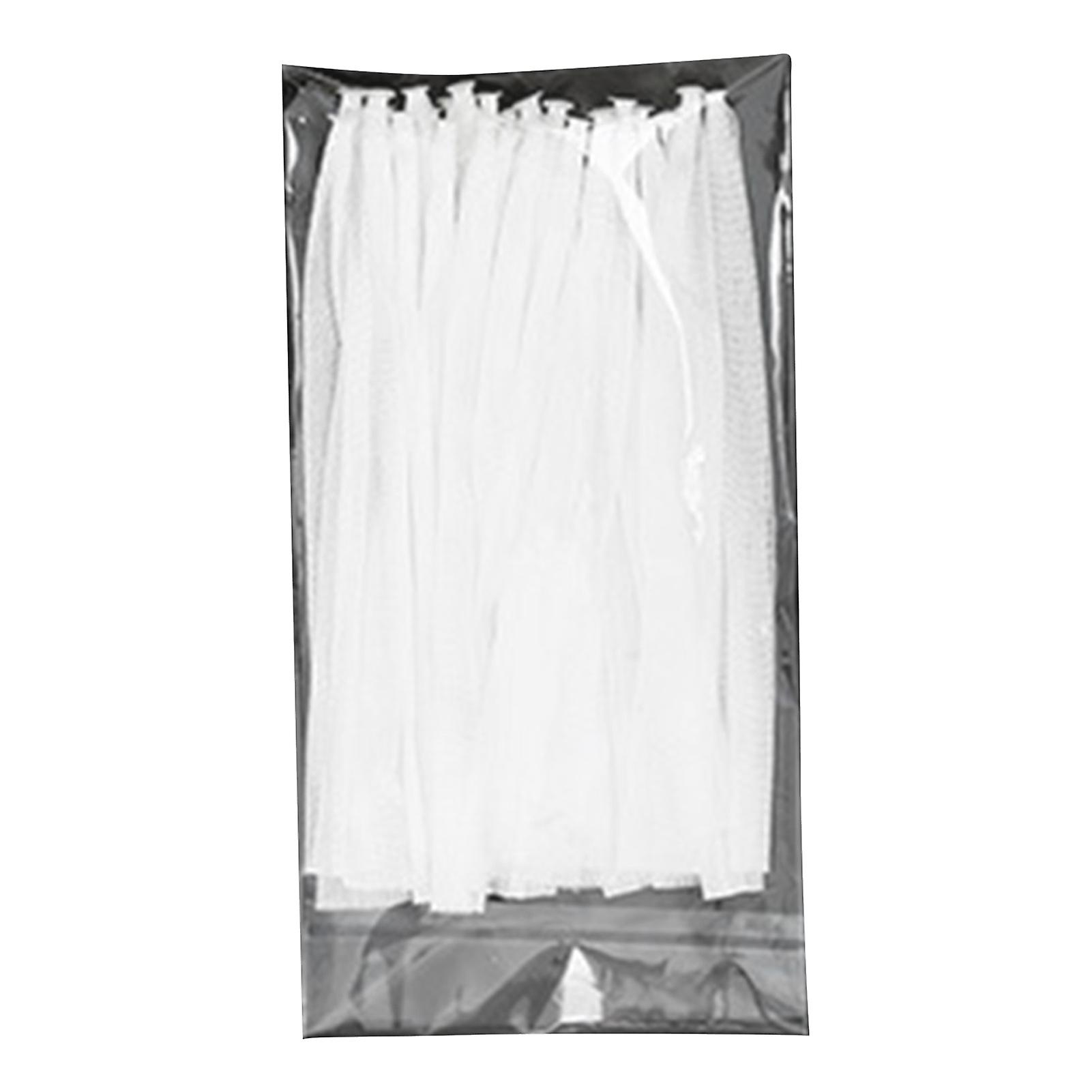 100/30 Pcs Kitchen Sink Filter Bag Disposable Use Anti-clogging Elastic Design For Bathroom Sink Strainer Floor Drain