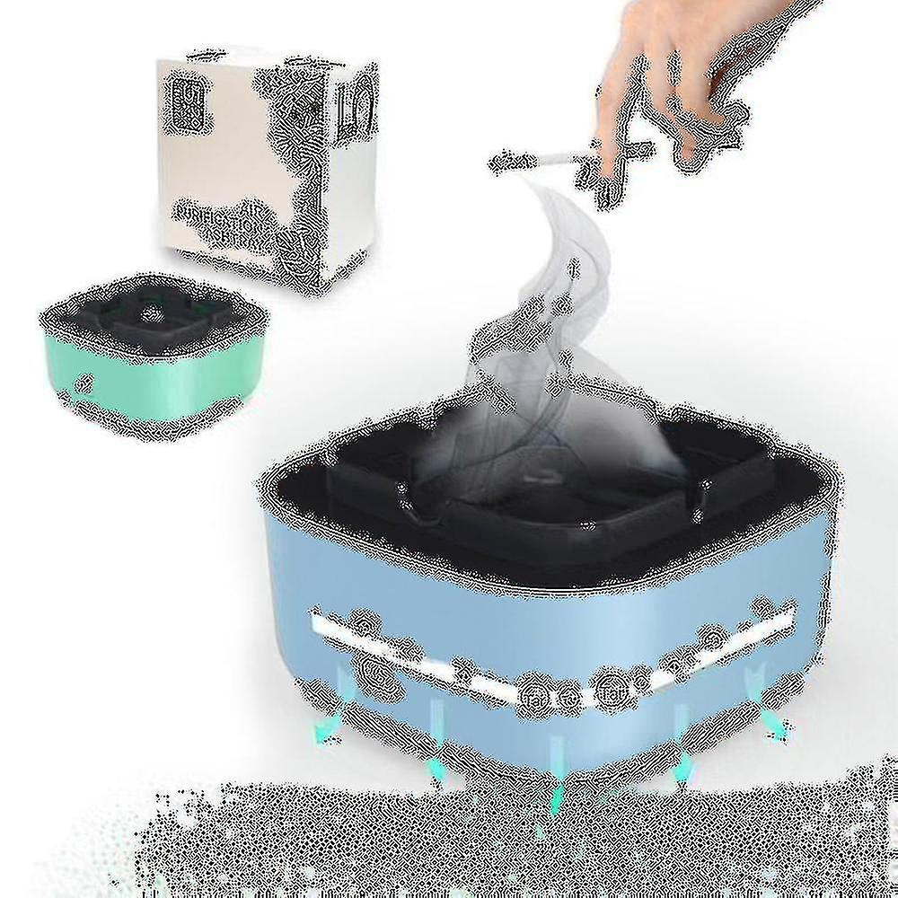 Multipurpose Ashtray With Air Purifier Function For Filtering Second-hand Smoke From Cigarettes Remove Odor