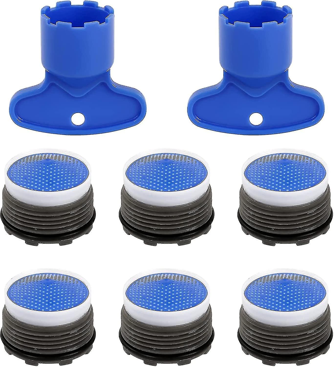 8 Pcs Aerators Faucet, Environmental Faucet Aerator With Removal Wrench Toolm16 Best Gift