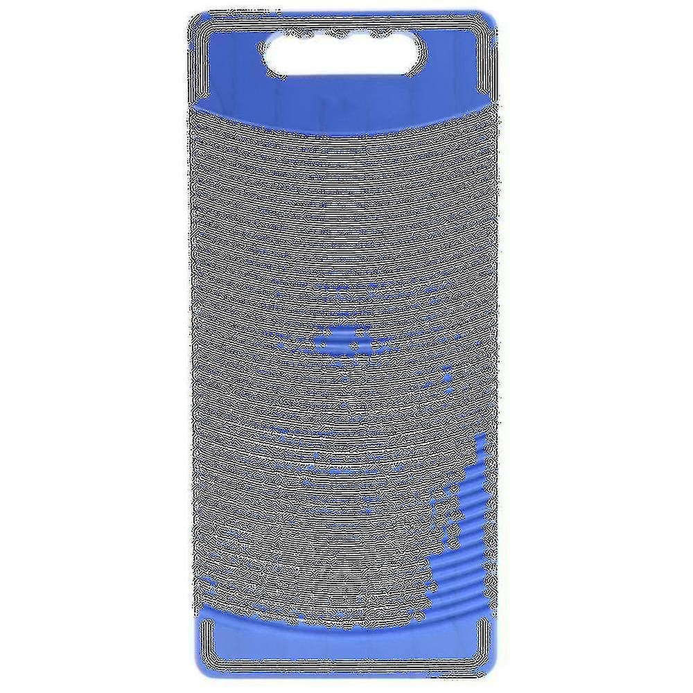 Plastic Rectangle Washboard Wash Clothes Board 50cm Long Red, Green, Blue Random