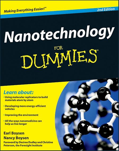 Nanotechnology For Dummies by Nancy C. Web Developer Muir Paperback