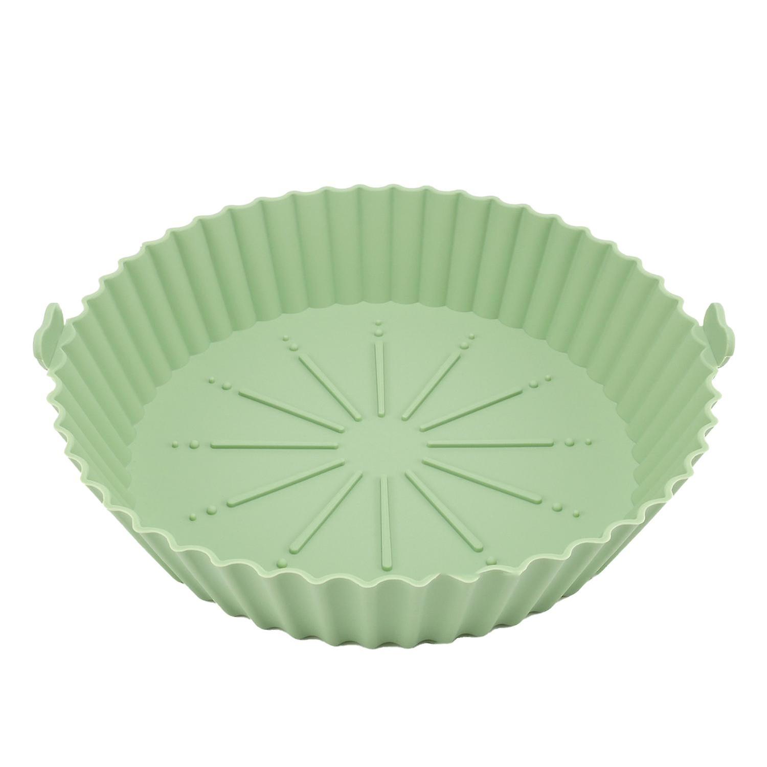 Silicone Bakeware Environmentally Friendly Microwave Reusable Round Shape Baking Pan Kitchen Tools