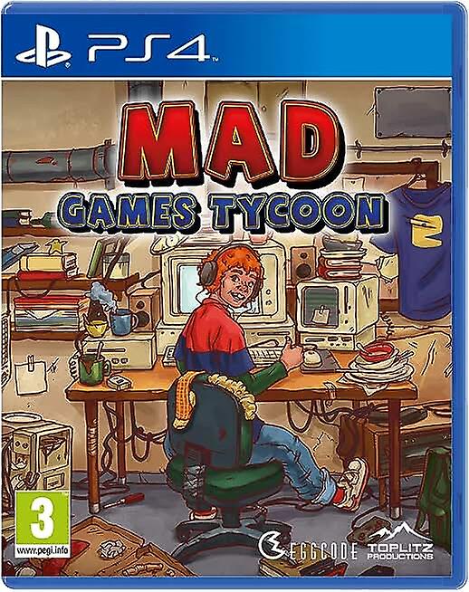 Mad Games Tycoon PS4 (PS4) - New & Sealed