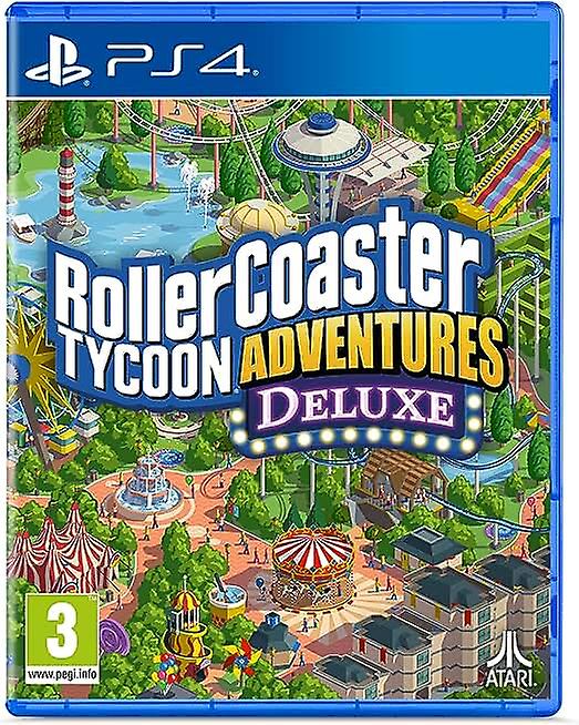 RollerCoaster Tycoon Adventures Deluxe - PS4 - New & Sealed