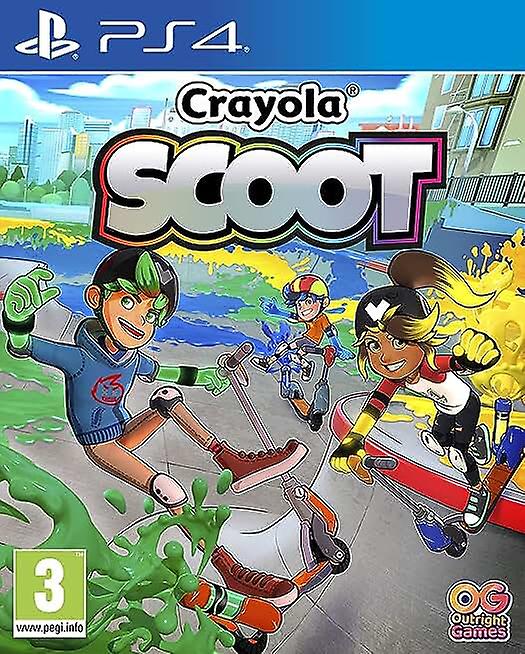 Crayola Scoot (PS4) - New & Sealed