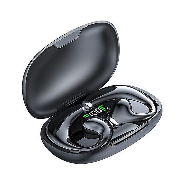 Jr02 Wireless Bluetooth Earphones Are Designed For Outdoor Use With No In Ear Two Ear Loop And Long Lasting Battery Life
