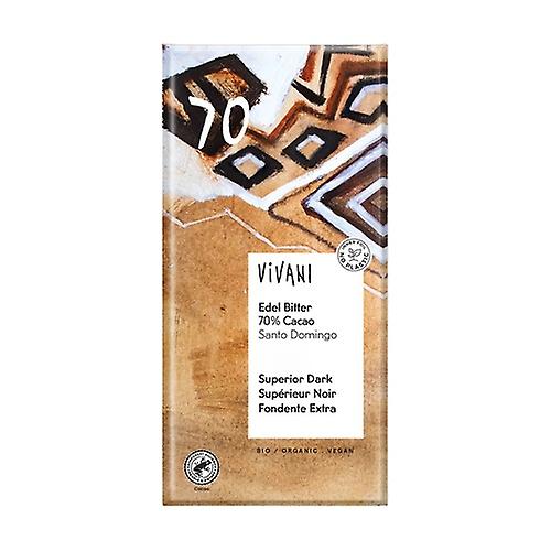 Superior Dark Chocolate 70% Santo Domingo 100 g