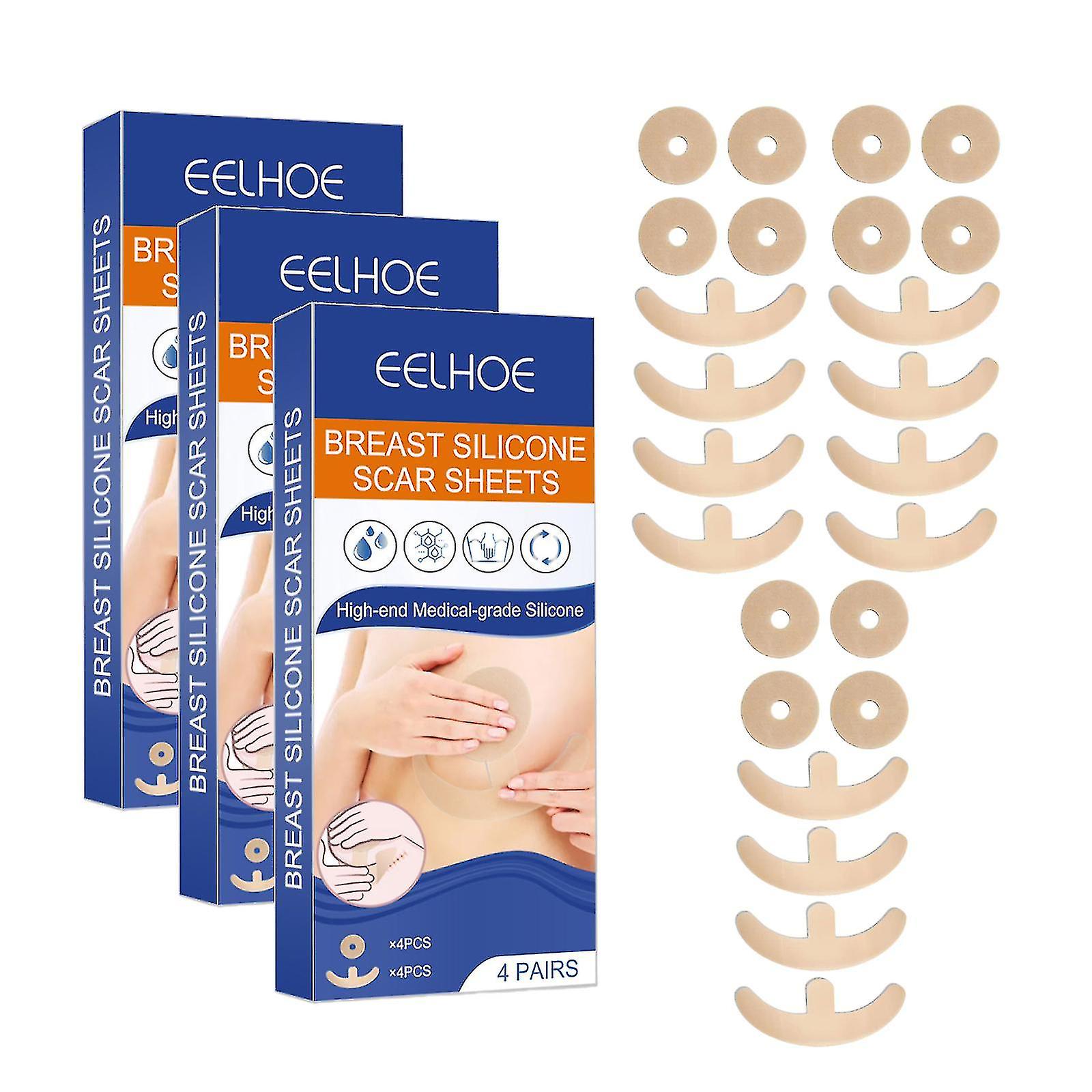 Silicone Scar Sheets Scar Removal Sheets Breast Reduction Fastfor Keloid